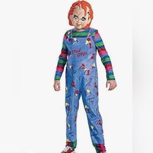 Pre-owned Youth Chucky Costume Size Medium (8-10)